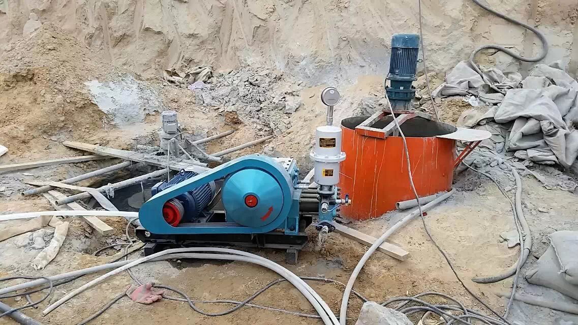 郑场镇顶管注浆