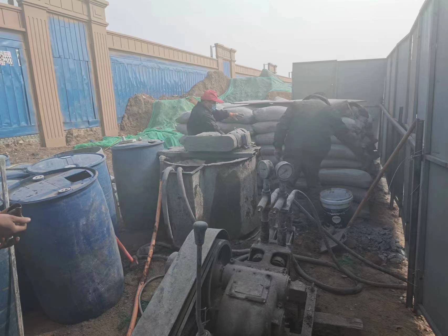 郑场镇房屋下沉注浆